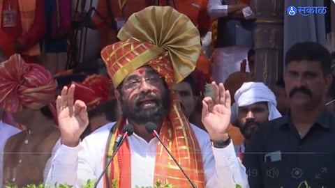 350th Shivarajyabhishek Sohala 2023 CM Eknath Shinde