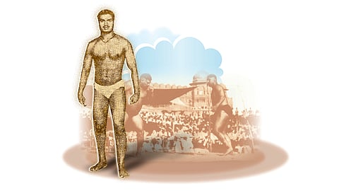 Wrestler Natha Pargavkar