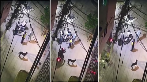 robbers gave couple hundred rupeesafter trying to rob them in Delhi video goes viral