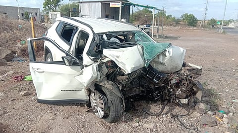Accident on Ratnagiri-Nagpur Highway