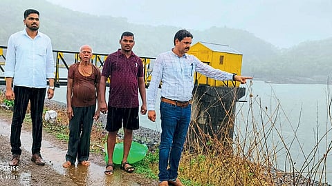 पन्हळघर धरणाच्या