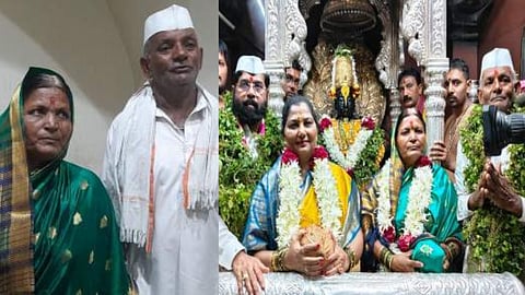 Bhausaheb and Mangal Kale Ahmednagar