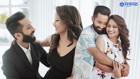 maharashtrachi hasya atra fame actor dattu more love story with wife swati ghunage