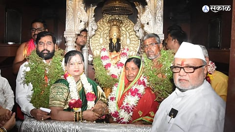 Cm Eknath Shinde Vitthal Pooja