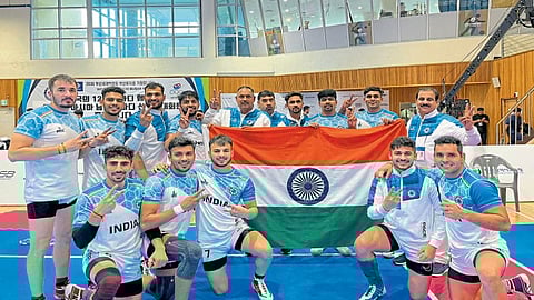 asian kabaddi championship 2023 india beat iran pawan sehrawat mohammadreza shadloui
