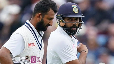 Rohit Sharma Cheteshwar Pujara WI vs IND