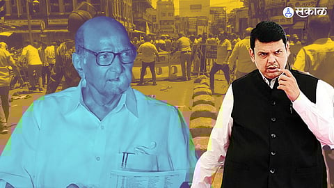 शरद पवार तुम्हाला औरंग्याचा इतका पुळका का? भाजपचा सवाल