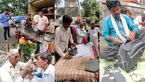 ashadi wari 2023 wari warkari dehu alandi to Pandharpur journey goes along with business