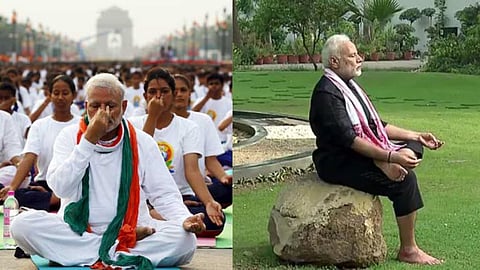 International Yoga Day 2023: वयाची सत्तरी ओलांडली तरीही PM मोदी एकदम फिट; योगासनं, डाएट अन्....