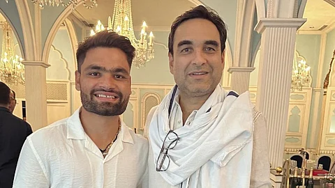 rinku singh photo with pankaj tripathi says kaleen bhaiya knows me