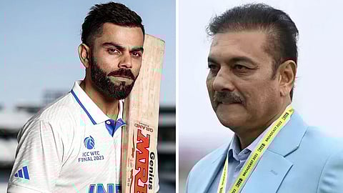 Ravi Shastri Virat Kohli WTC