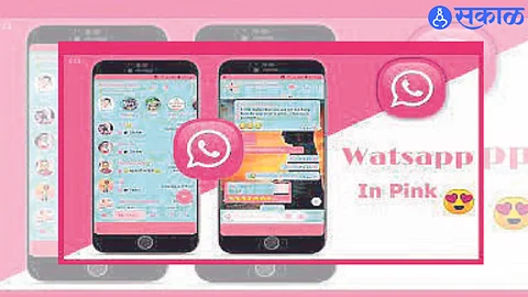 Pink Whatsapp