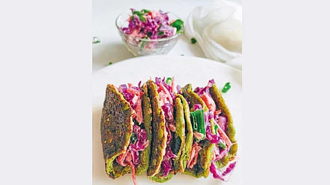 hariyali tacos