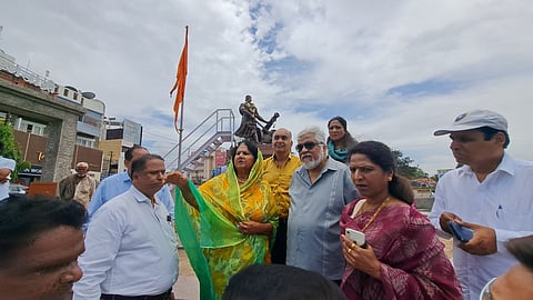 Powai Naka Chhatrapati Shivaji Maharaj statue