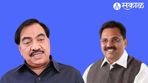 eknath khadse and anil patil