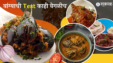 Bharli Vangi Recipe in marathi