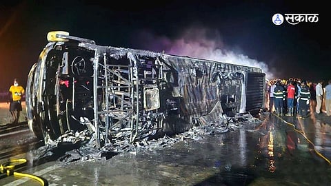 buldhana bus accident