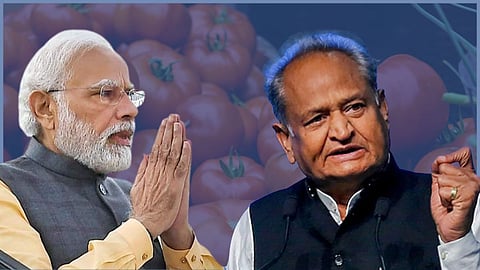 Narendra Modi and ashok gehlot