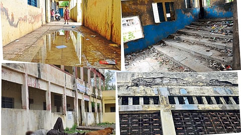 12 school buildings became dangerous solapur