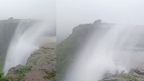 Reverse Waterfall Sadawaghapur