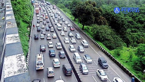 Mumbai-Pune Expressway block