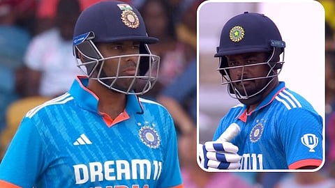 WI vs IND : संजू फेल तर सूर्याही उगवण्यापूर्वीच मावळला! भारताच्या तळातील फलंदाजांनी लाज वाचवली