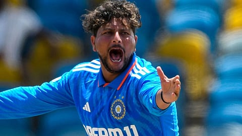 Kuldeep Yadav West Indies Vs India 1st ODI