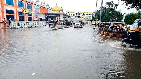 nanded rain update heavy rainfall in kinvat mahur flood ndrf monsoon weather