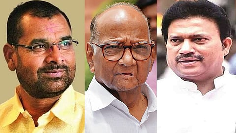 Sharad Pawar Sadabhau Khot Shashikant Shinde