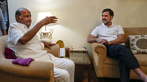 Rahul Gandhi meets Sharad Pawar