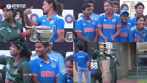 Harmanpreet Kaur Tease Bangladesh Captain Sultana