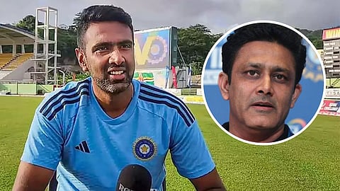 Anil Kumble R. Ashwin