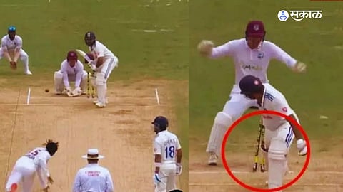 Wi vs Ind 2nd Test: एक चूक अन् खेळ खल्लास! चांगल्या चेंडूवर कर्णधार झाला क्लीन बोल्ड, शतक हुकल्याची खंत