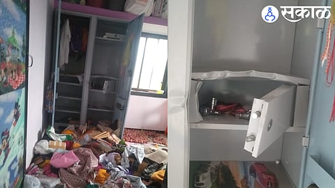 Burglary in Nandur Shingote area sinnar nashik crime news