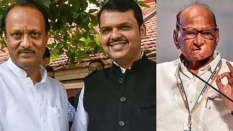 Ajit Pawar vs Sharad Pawar and Devendra Fadnavis