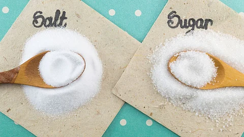 salt and sugar
