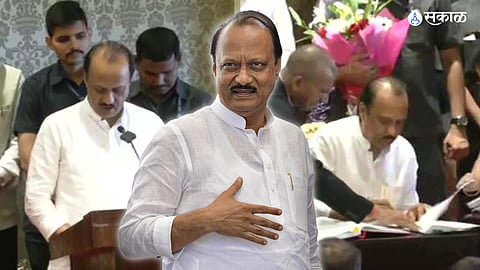 NCP Ajit Pawar News : पक्षांतर नव्हे, राष्ट्रवादीचा एकनाथ शिंदेंना पाठिंबा?, जे शिवसेनेचं झालं तेच राष्ट्रवादीचं...