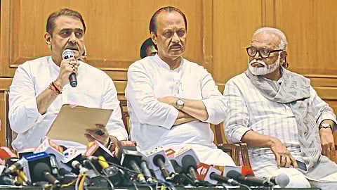 Prafull Patel, ajit pawar and chhagan bhujbal
