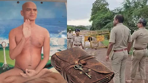 Nandi Parvat Ashram Jain Muni Kamkumar Maharaj