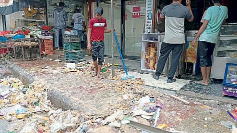 fire accident Blast in dairy Neral short circuit Shutters blown 10 feet