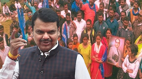 Babasaheb Ambedkar Devendra Fadnavis