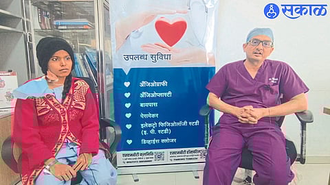 Simultaneous both valve replacement and delivery on pregnant woman in smbt hospital nashik news