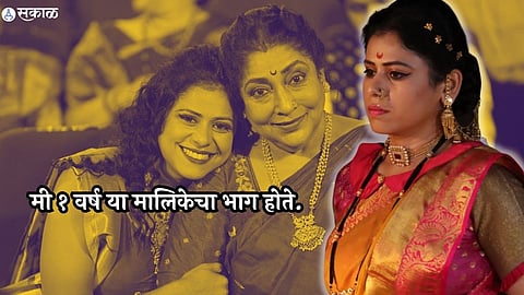 ashvini mahangade from aai kuthe kay karte shared emotional post after mere sai serial end