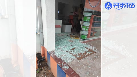 Destroyed Petrol Pump