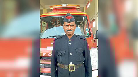 Duty performed after birthday celebration fireman Malvadkar pune fire briogade