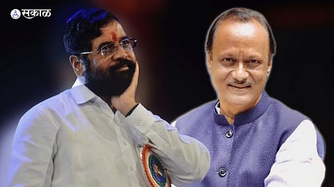 ajit pawar and Ekanth shinde