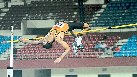 Asian Athletics Championships 2023 Sarvesh Kushare Wins Silver
