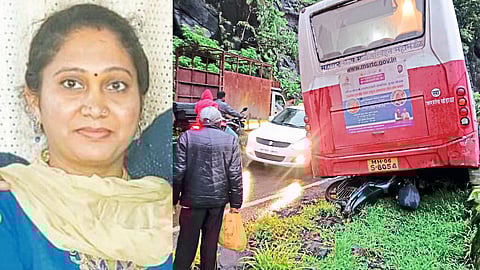 Bus Accident at Pasarni Ghat