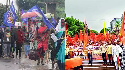 Bedag Babasaheb Ambedkar Arch Dispute