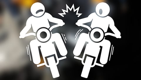 two killed one injured in two wheeler accident waluj police hospital chhatrapati sambhajinagar